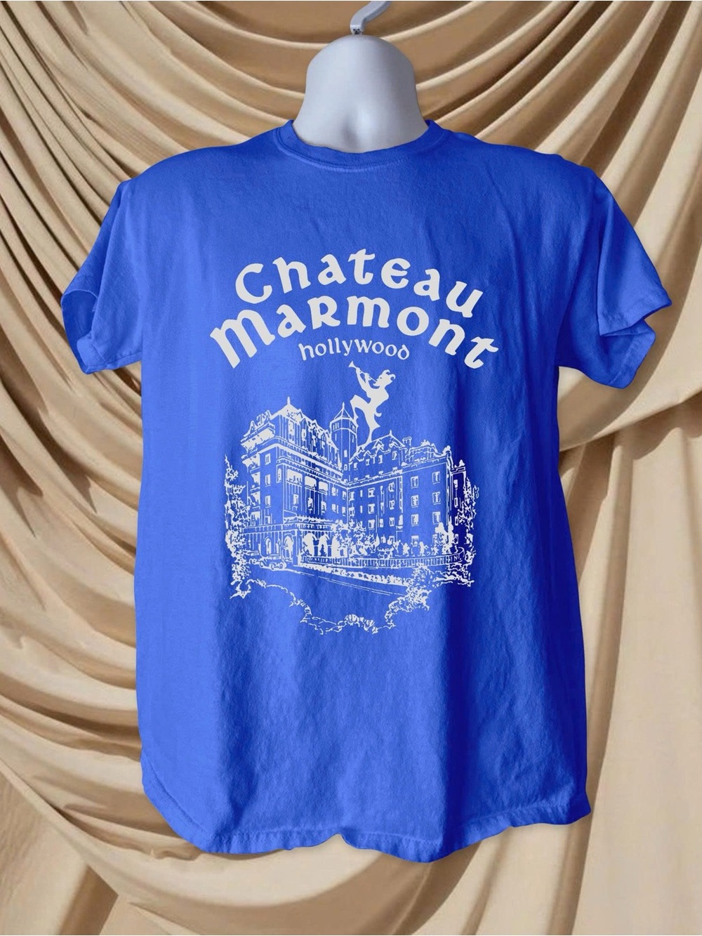 Chateau- MarmonttBlue Graphic Tee - Y2k Style
